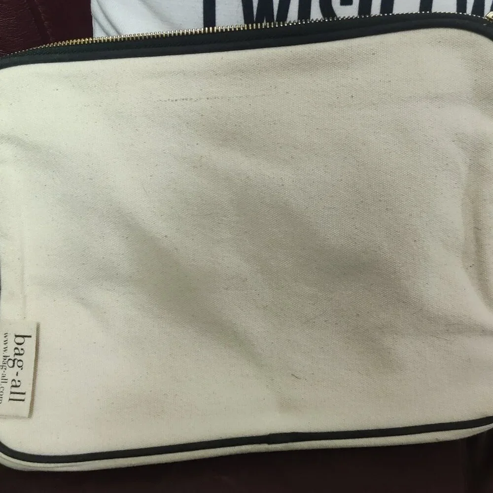 Canvas Computer/Laptop Bag with Charger Compartment by Bag-All